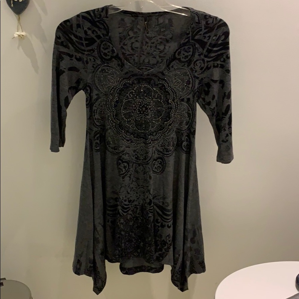Emma Rose beautiful Studded long sleeve dress